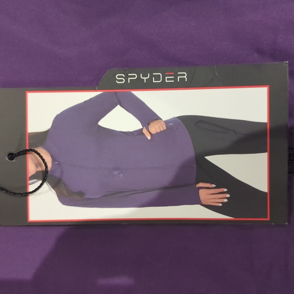 S: Spyder Full Zip Active Wear Jacket